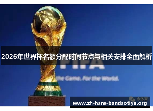 2026年世界杯名额分配时间节点与相关安排全面解析 2026年世界杯名额分配时间节点与相关安排全面解析